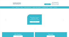Desktop Screenshot of dentalemploymenthelp.com